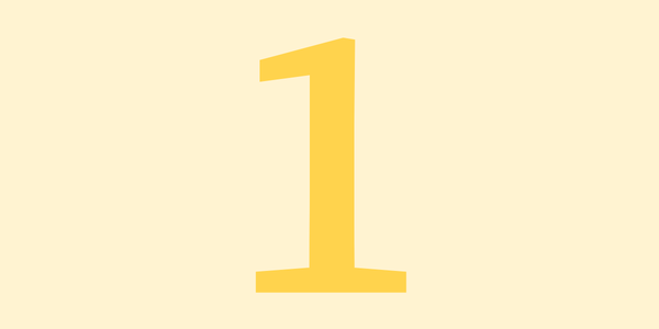 One